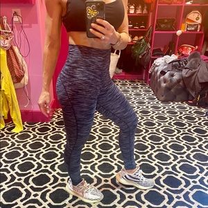 Outdoor voices high waisted navy blue leggings